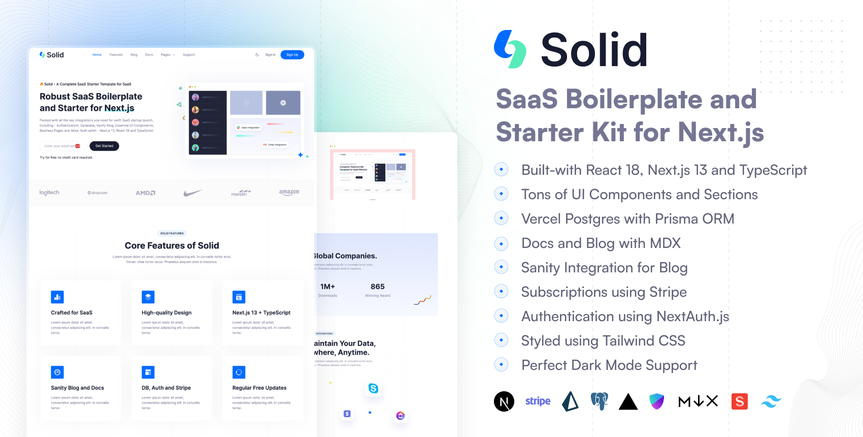 Solid - Next.js SaaS Boilerplate and Starter Kit
