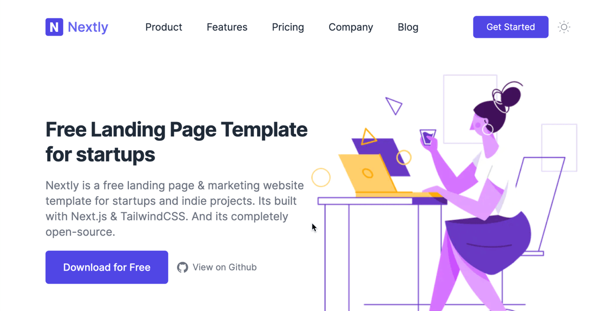 Next Page. Examples Next.js Landing Page Templates: Minimalist, Startup, SaaS and More