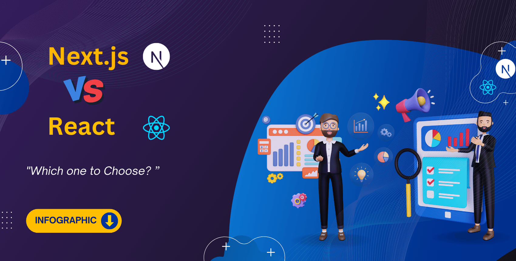 Next.js vs React : Which one to Choose in 2024?